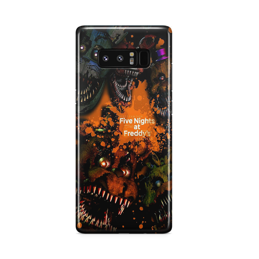 Five Nights at Freddy's Scary Galaxy Note 8 Case