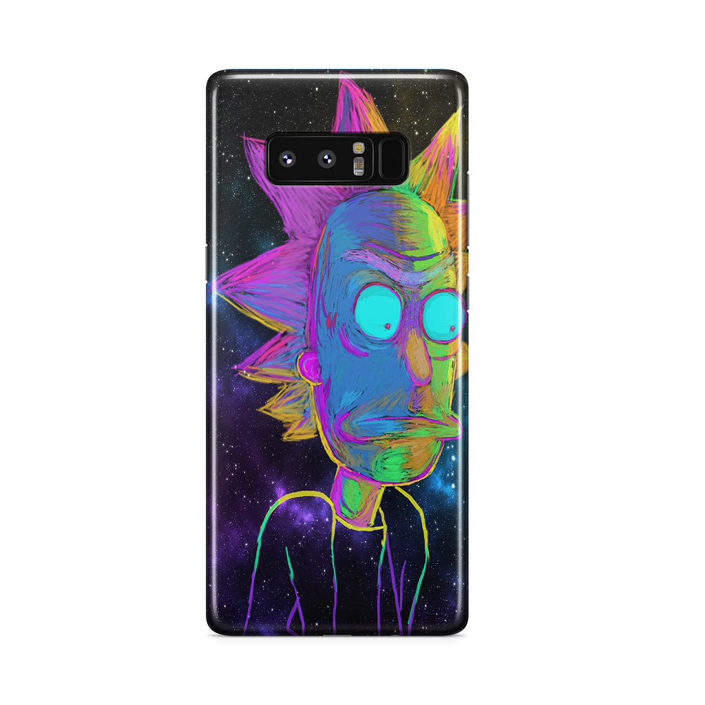 Rick Colorful Crayon Space Galaxy Note 8 Case