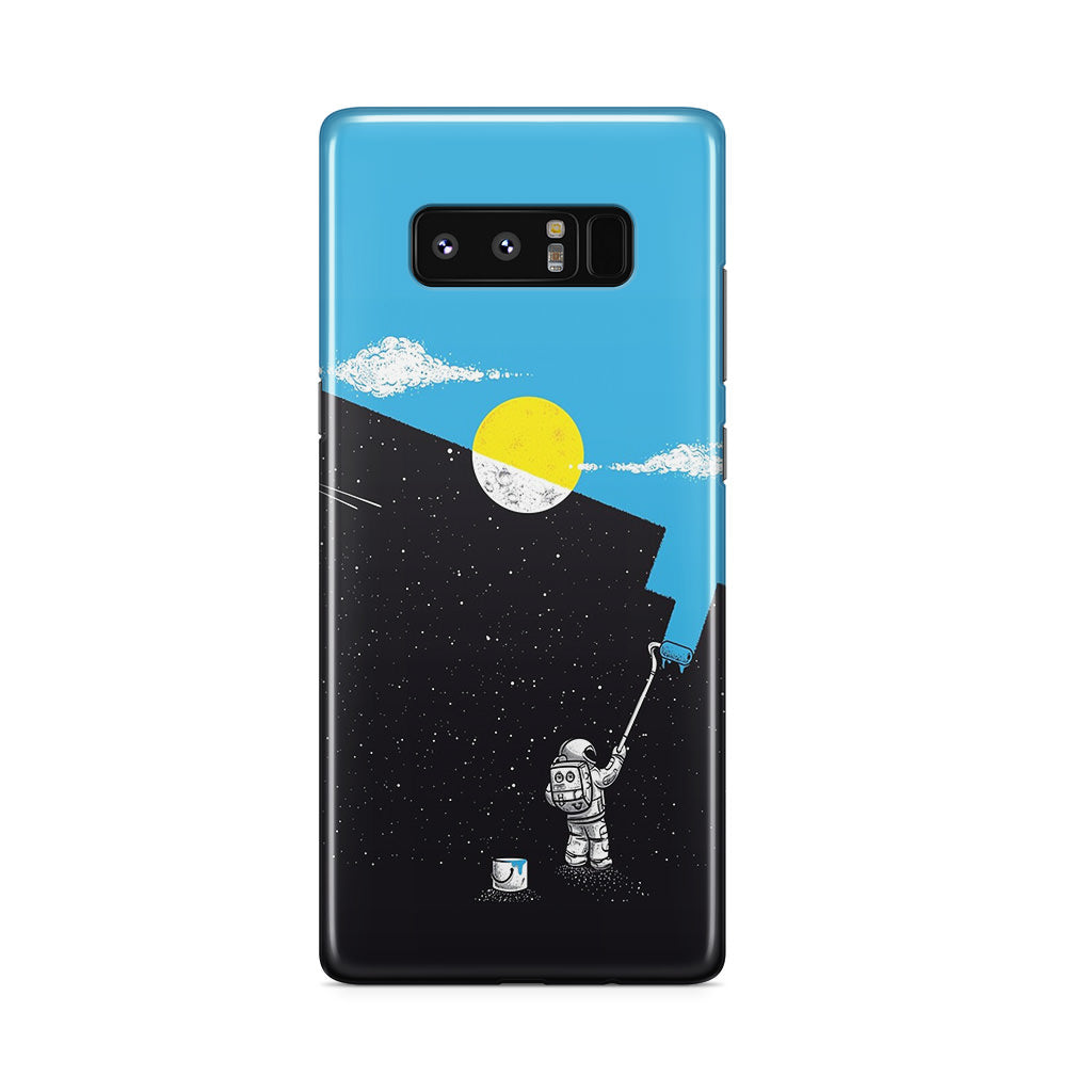 Space Paiting Day Galaxy Note 8 Case