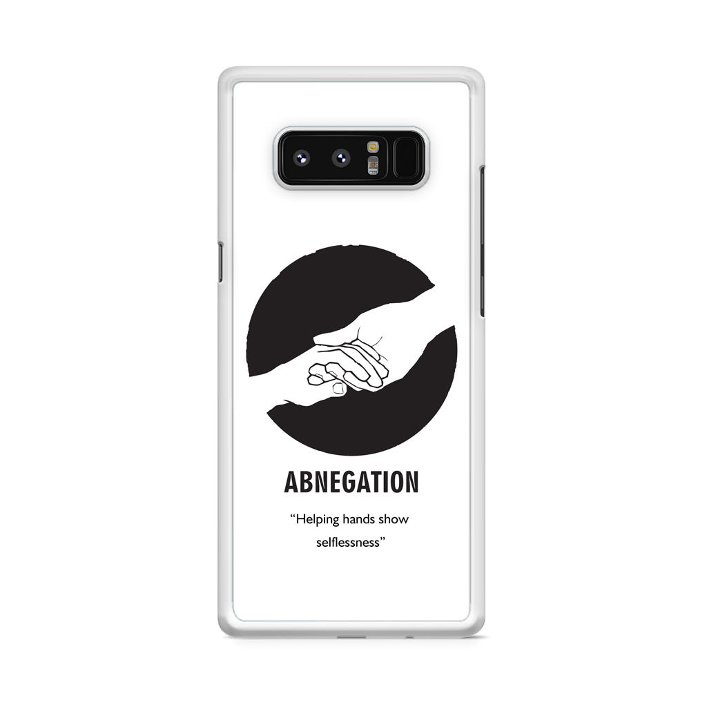 Abnegation Divergent Faction Galaxy Note 8 Case