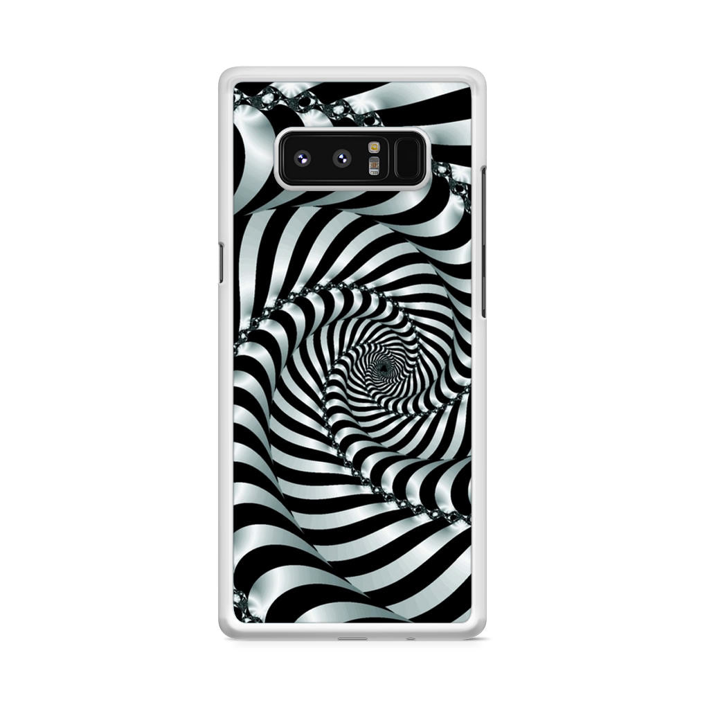 Artistic Spiral 3D Galaxy Note 8 Case