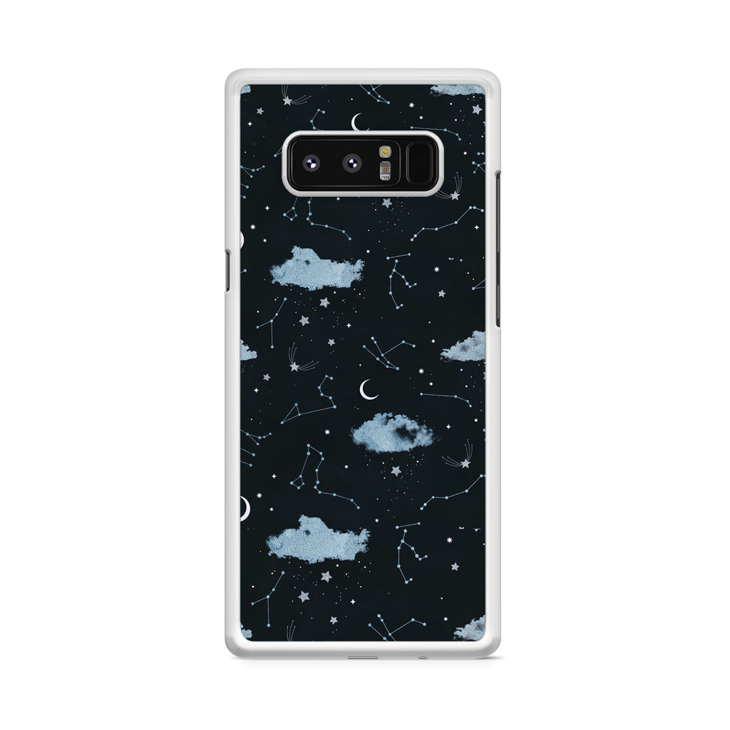 Astrological Sign Galaxy Note 8 Case