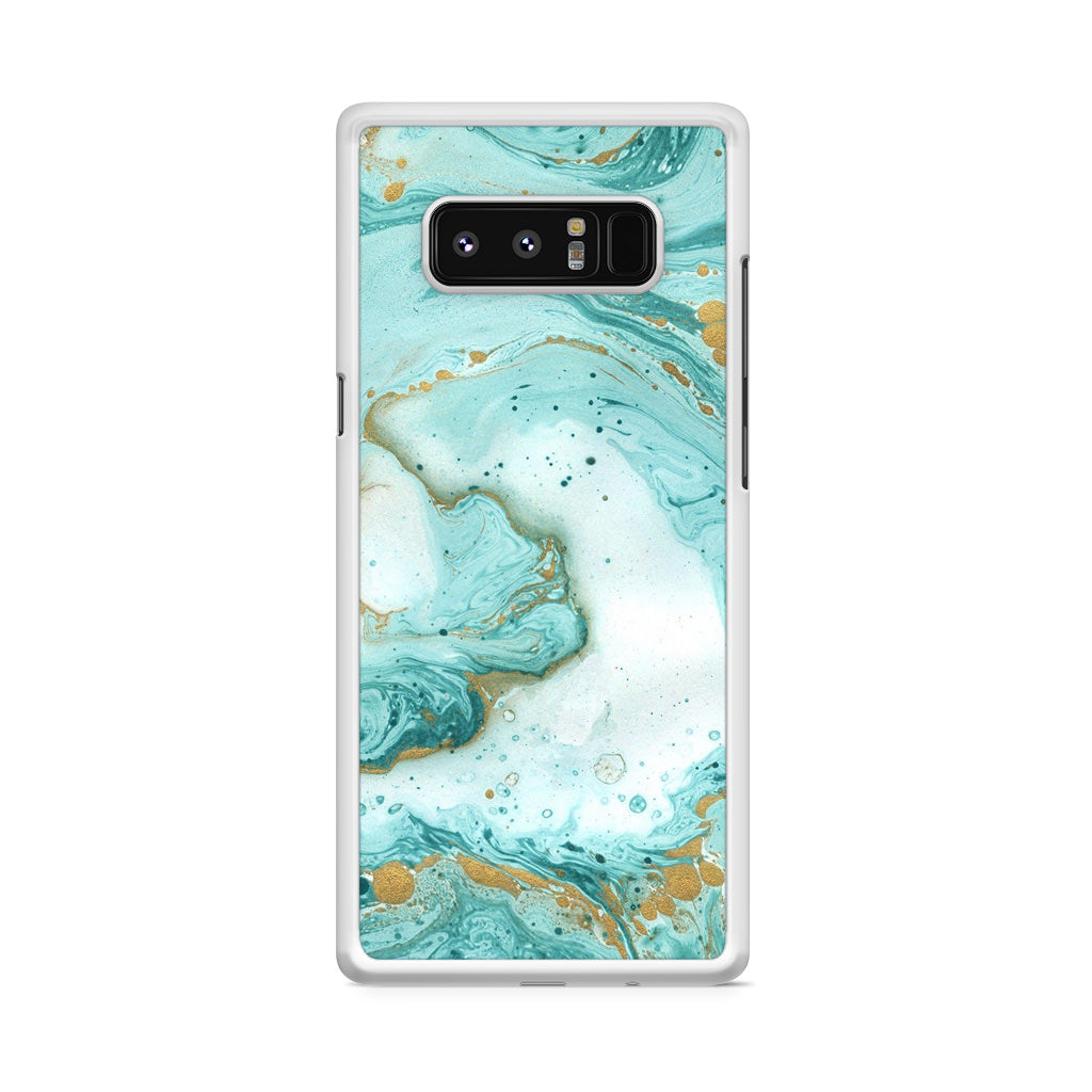Azure Water Glitter Galaxy Note 8 Case