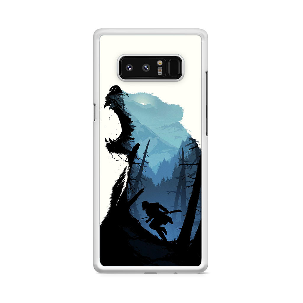 Bear Hunter Art Galaxy Note 8 Case