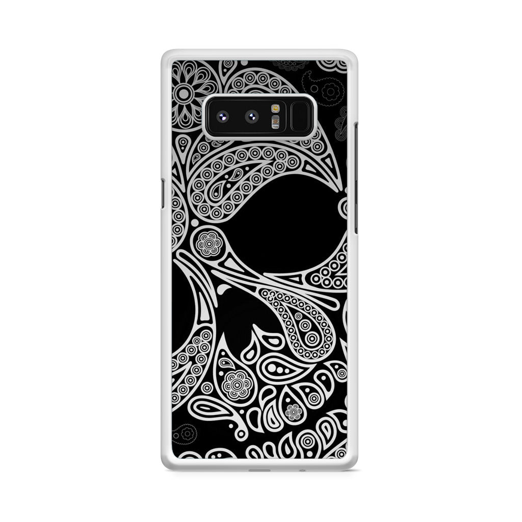 Black Skull Galaxy Note 8 Case