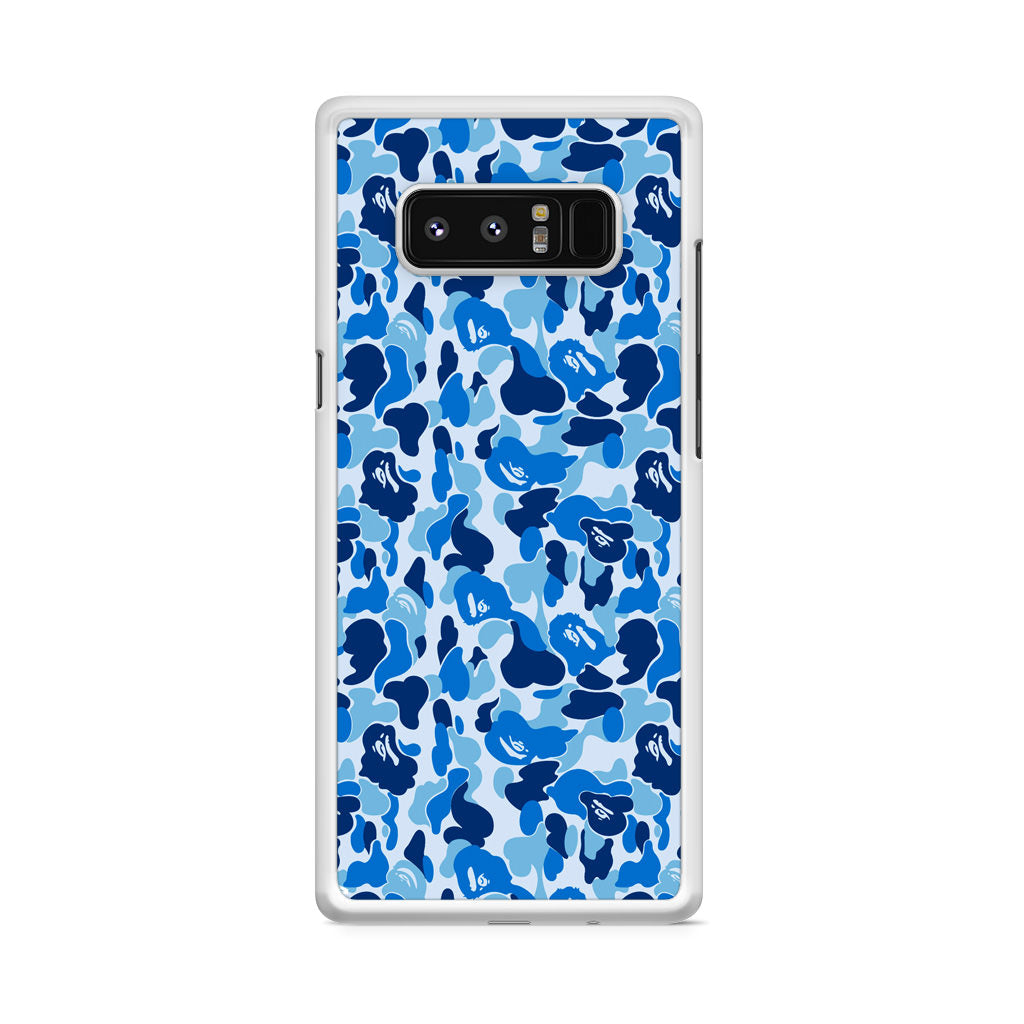 Blue Camo Galaxy Note 8 Case