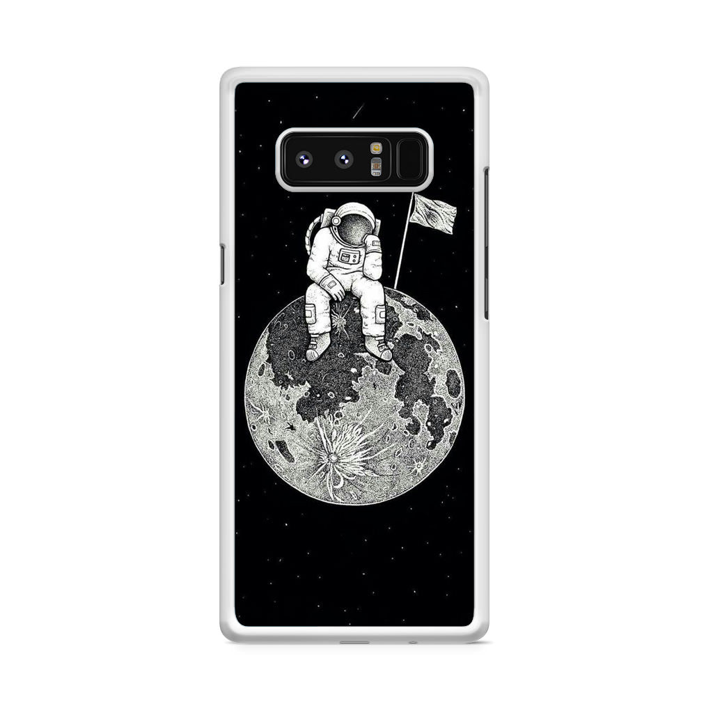 Bored Astronaut Galaxy Note 8 Case