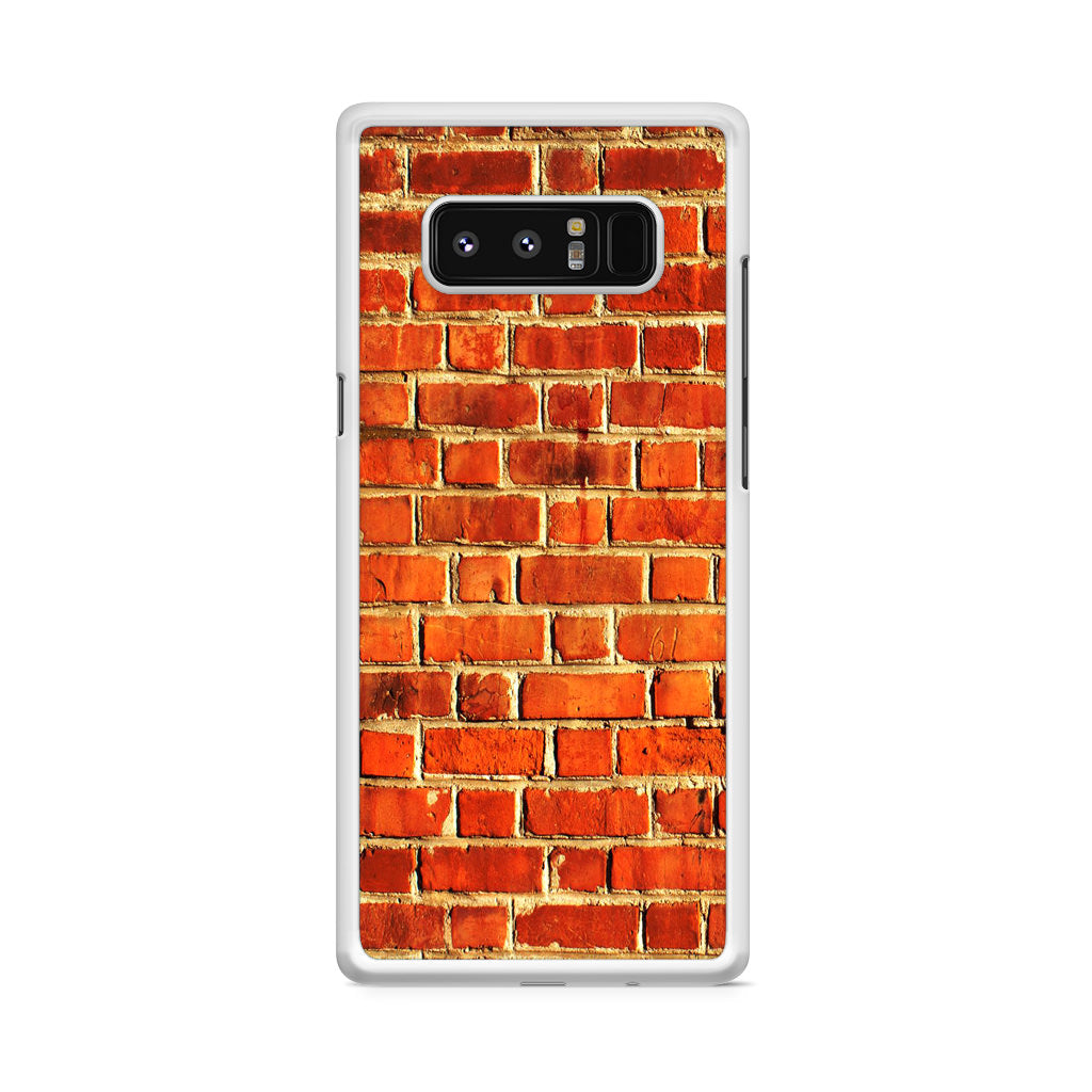 Brick Wall Pattern Galaxy Note 8 Case