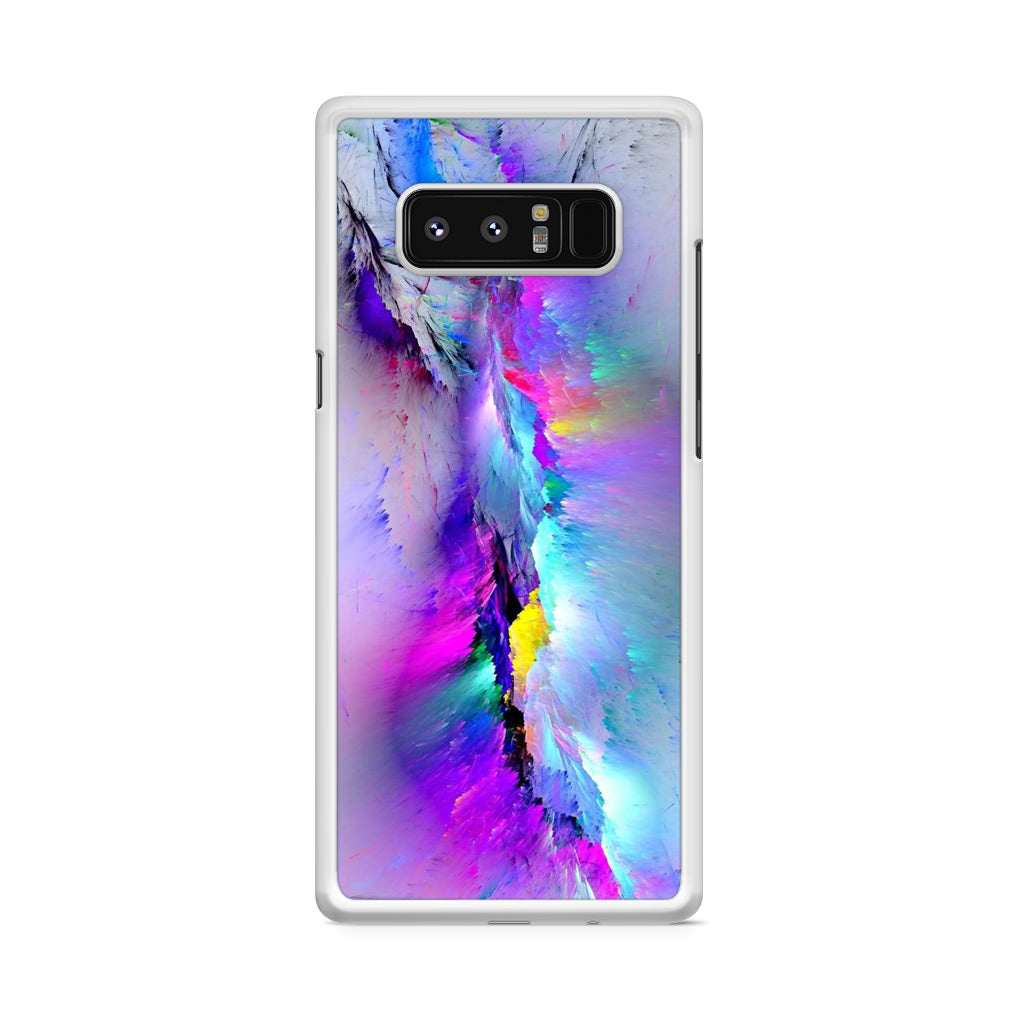 Colorful Abstract Smudges Galaxy Note 8 Case