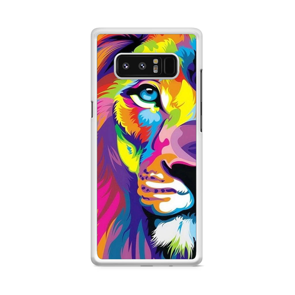 Colorful Lion Galaxy Note 8 Case