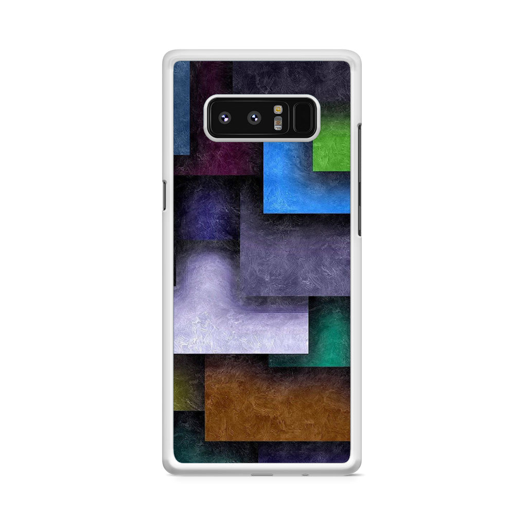 Colorful Rectangel Art Galaxy Note 8 Case