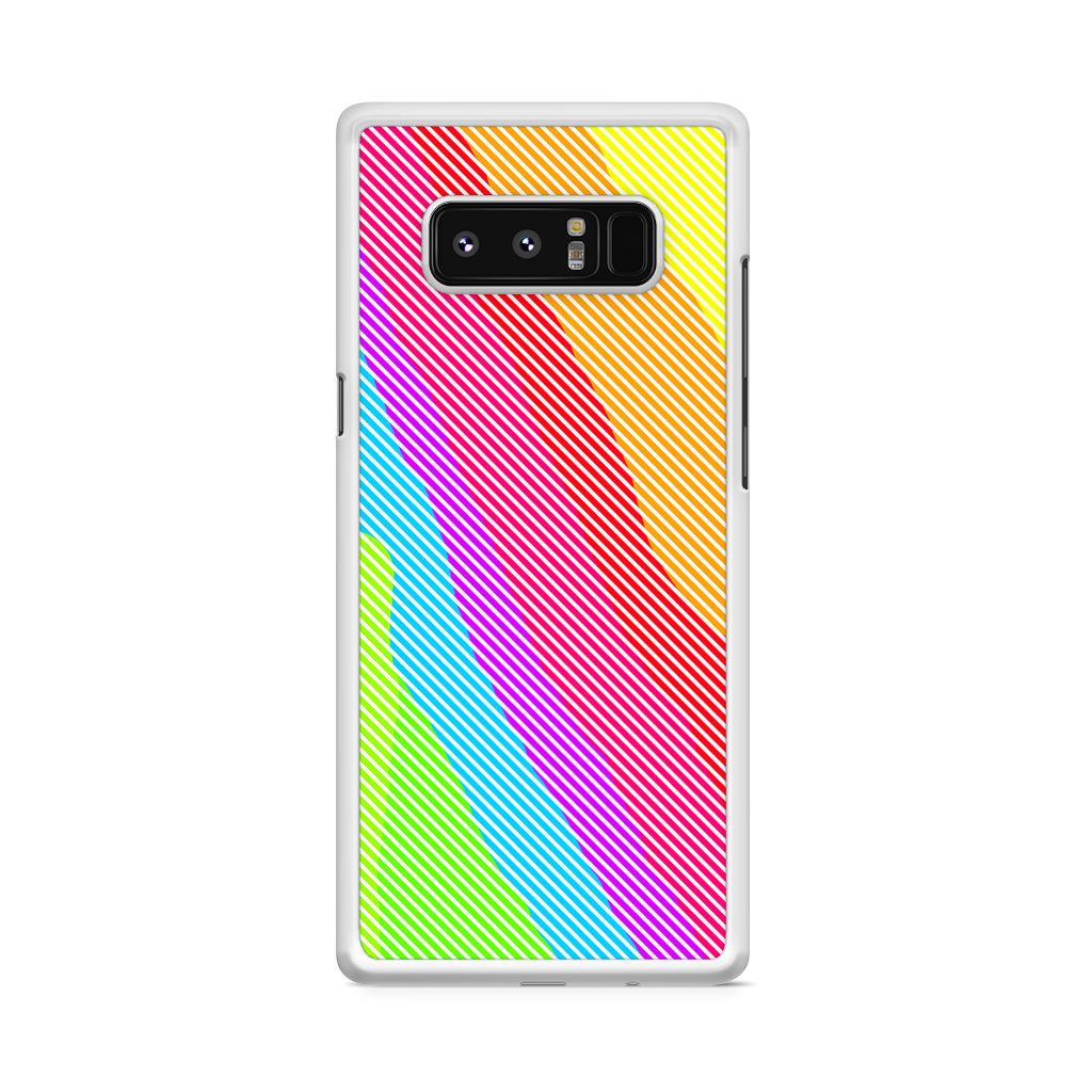 Colorful Stripes Galaxy Note 8 Case