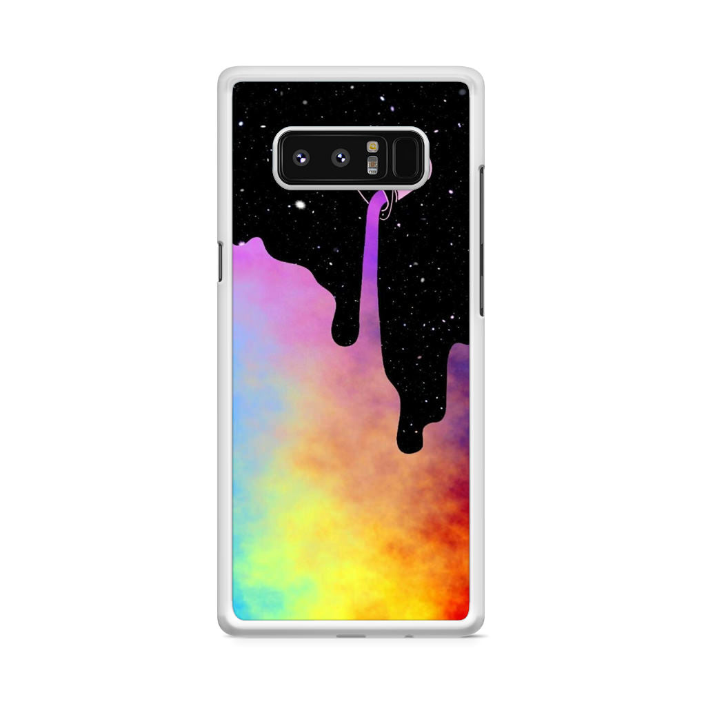 Coloring Galaxy Galaxy Note 8 Case