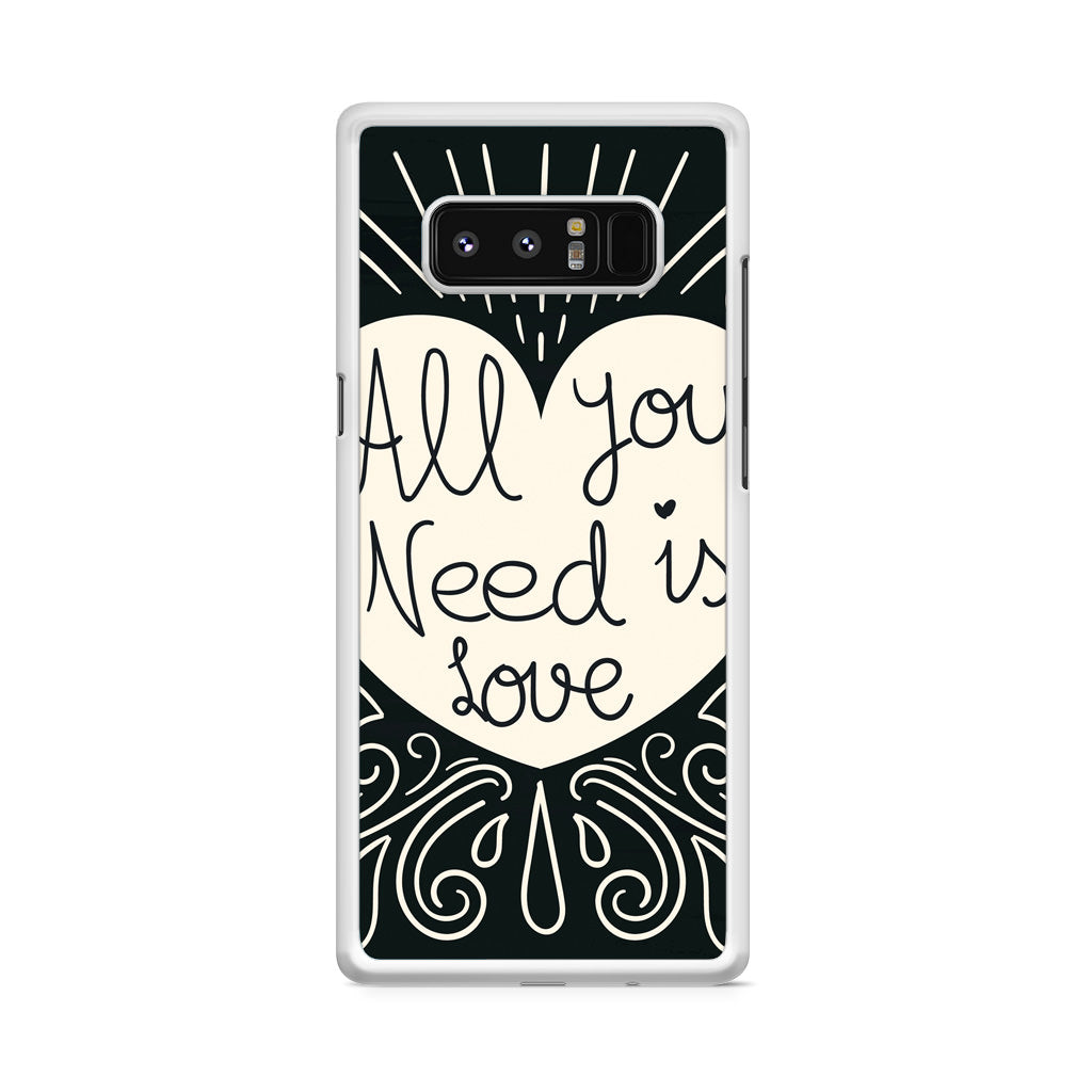 Drawn Love Galaxy Note 8 Case