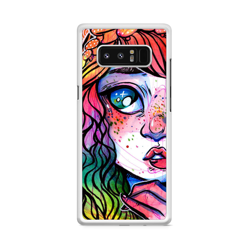 Eyes And Braids Galaxy Note 8 Case