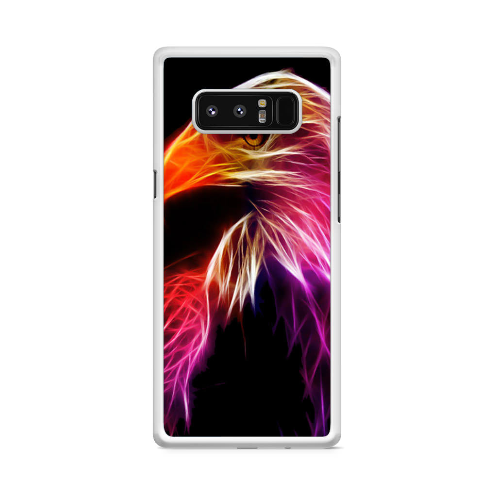 Fractal Eagle Galaxy Note 8 Case