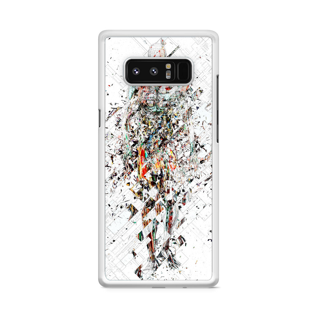 Fragmantacia Art Human Abstract Galaxy Note 8 Case