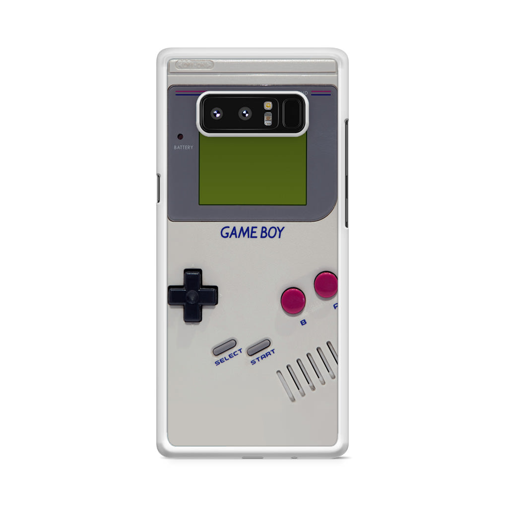 Game Boy Grey Model Galaxy Note 8 Case