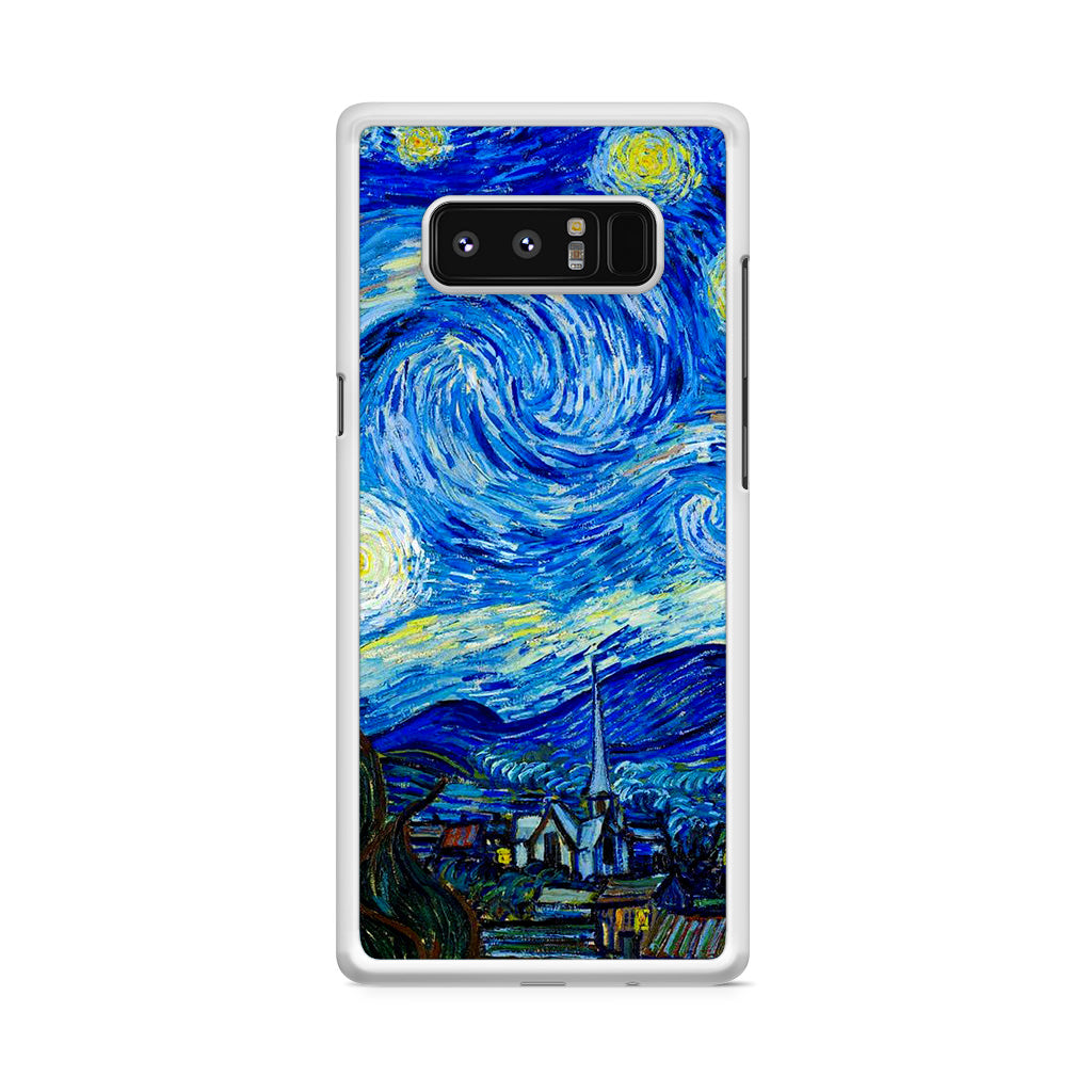 Hogwarts Starry Night Galaxy Note 8 Case