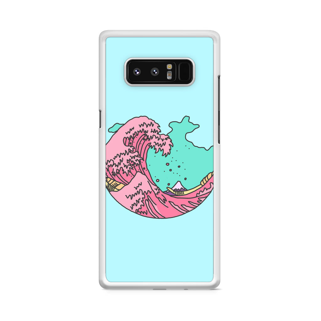 Japanese Pastel Wave Galaxy Note 8 Case