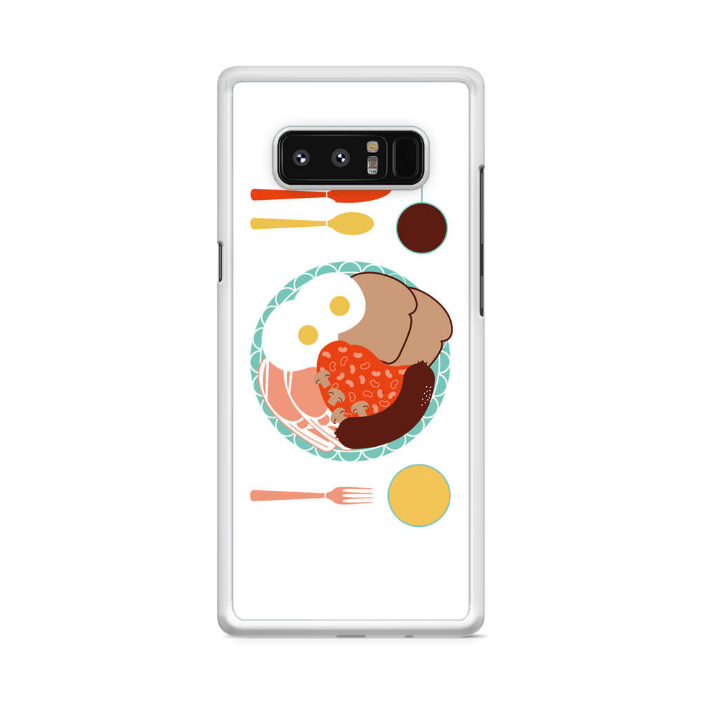 London Breakfast Galaxy Note 8 Case