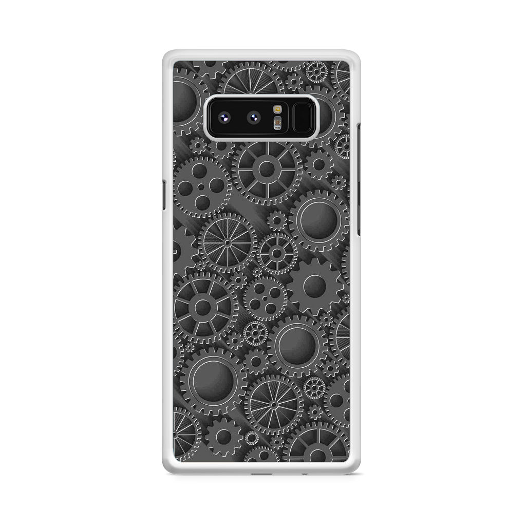 Mechanical Gears Galaxy Note 8 Case