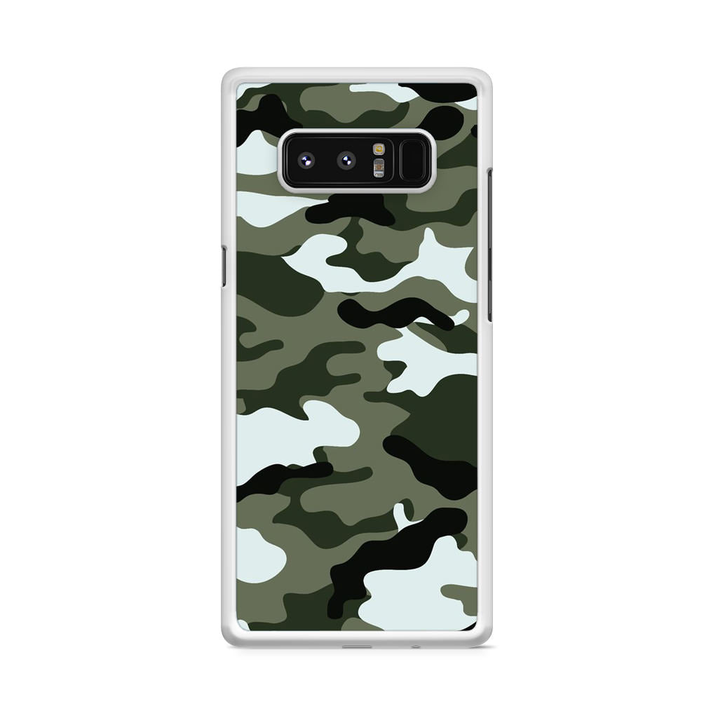 Military Green Camo Galaxy Note 8 Case