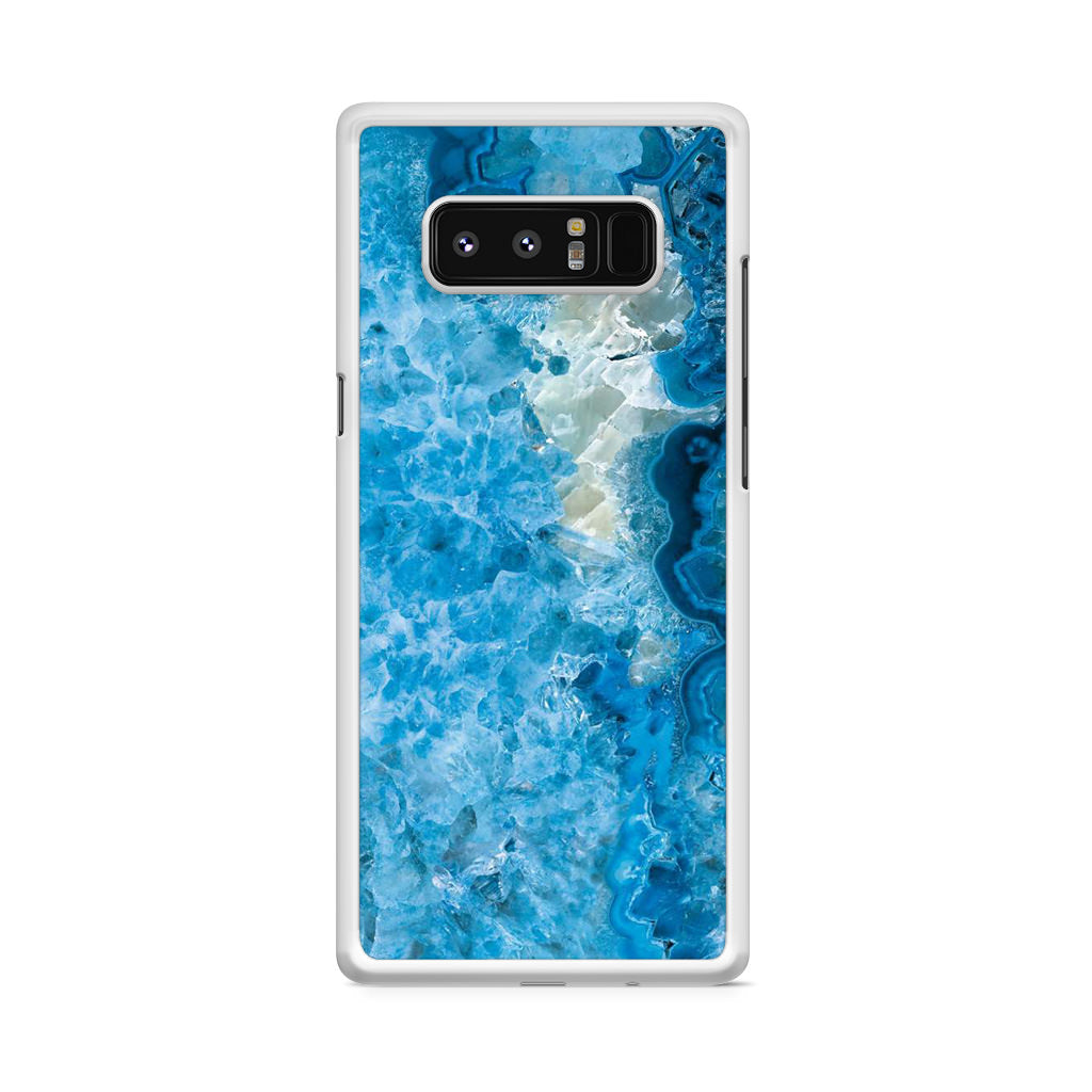 Navy Blue Marble Galaxy Note 8 Case