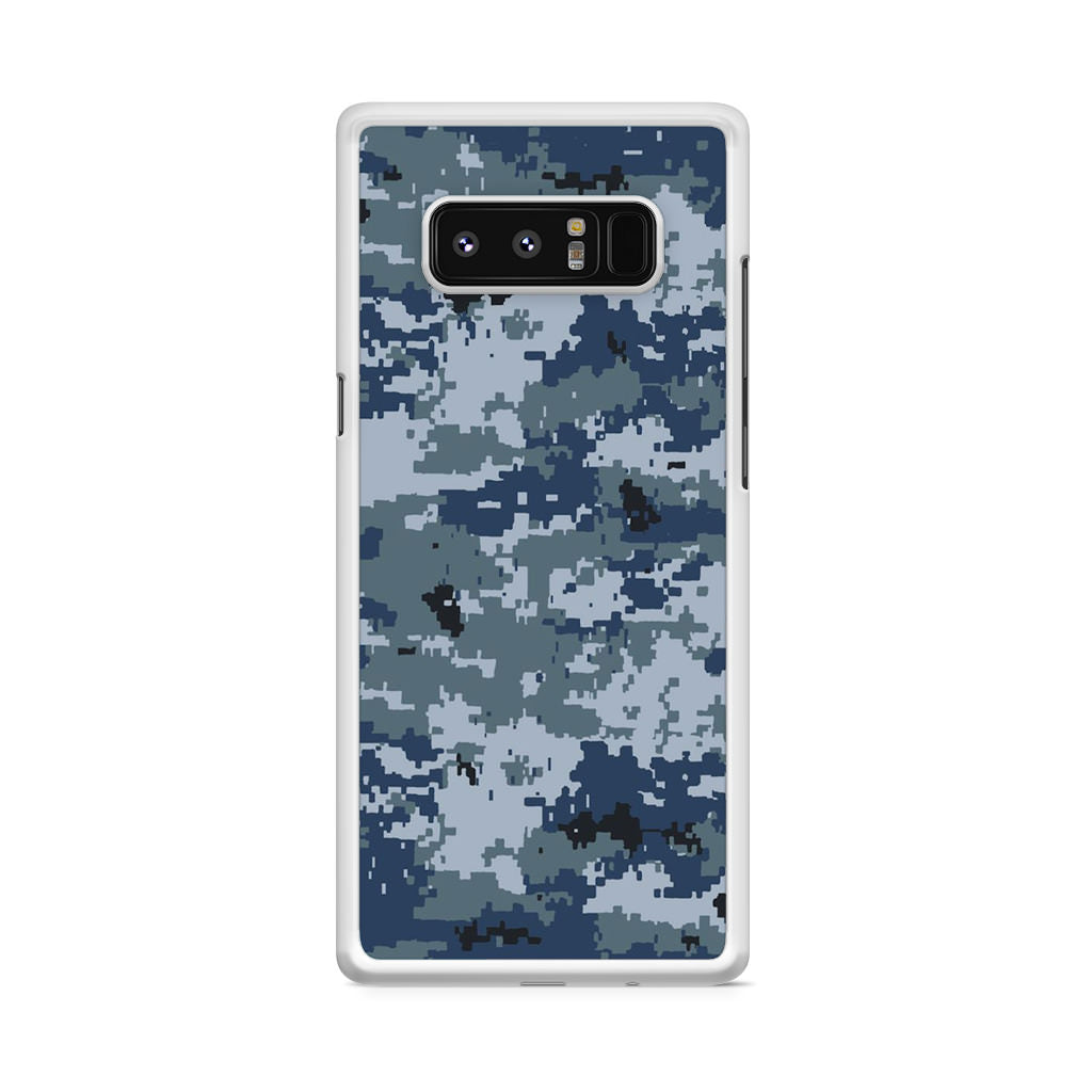 Navy Camo Galaxy Note 8 Case