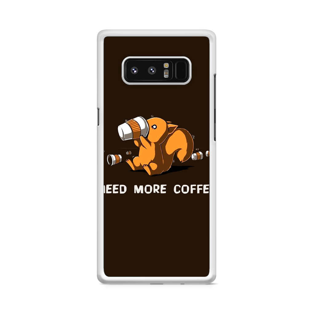 Need More Coffee Programmer Story Galaxy Note 8 Case