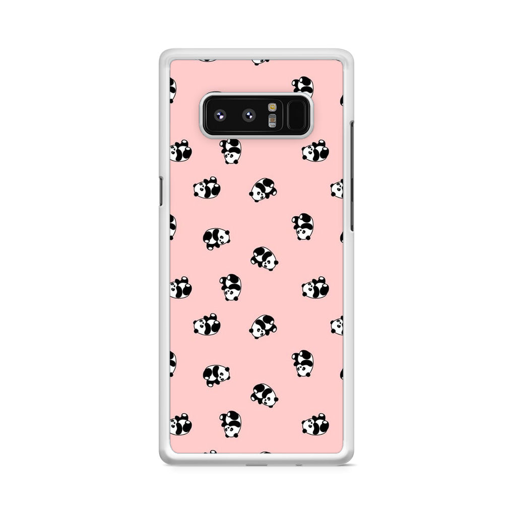 Pandas Pattern Galaxy Note 8 Case