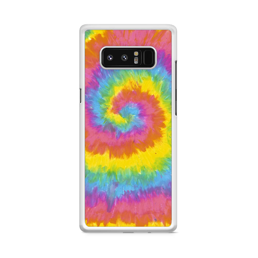 Pastel Rainbow Tie Dye Galaxy Note 8 Case