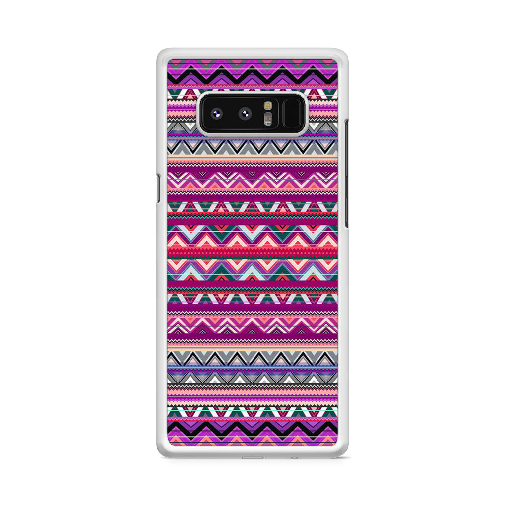 Purple Aztec Art Galaxy Note 8 Case