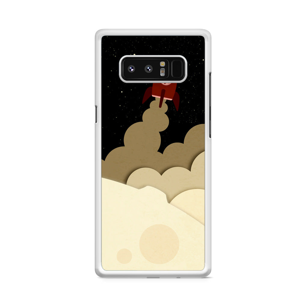 Rocket Ship Galaxy Note 8 Case