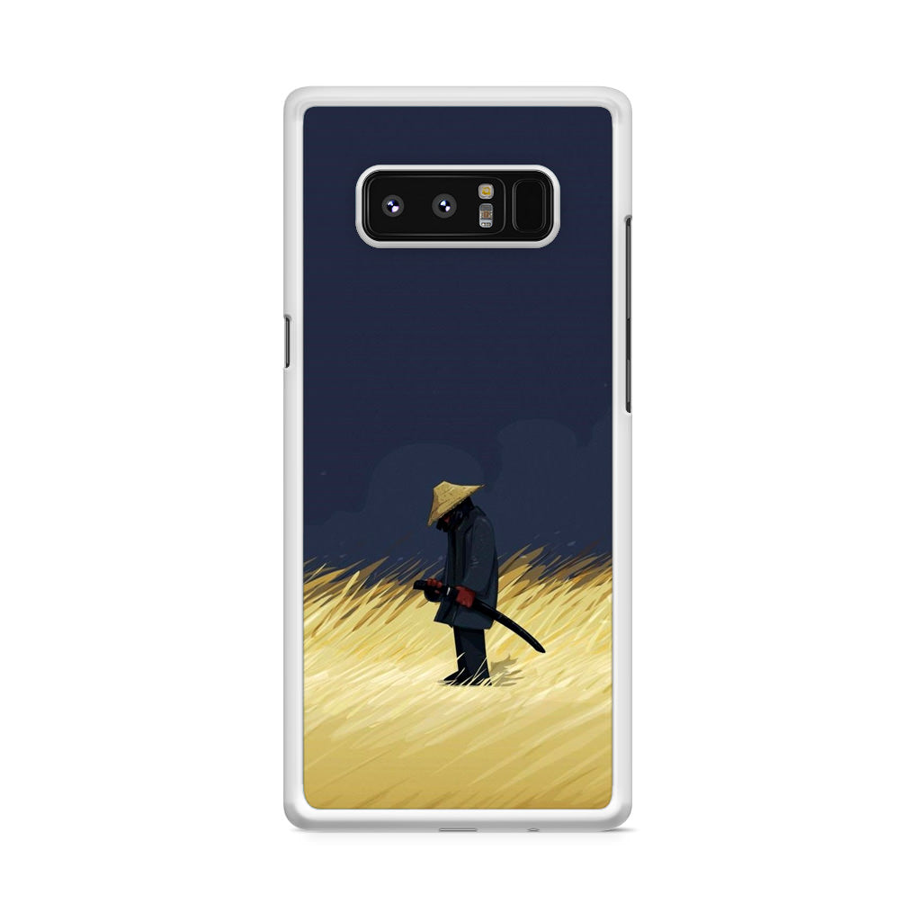 Samurai Minimalist Galaxy Note 8 Case