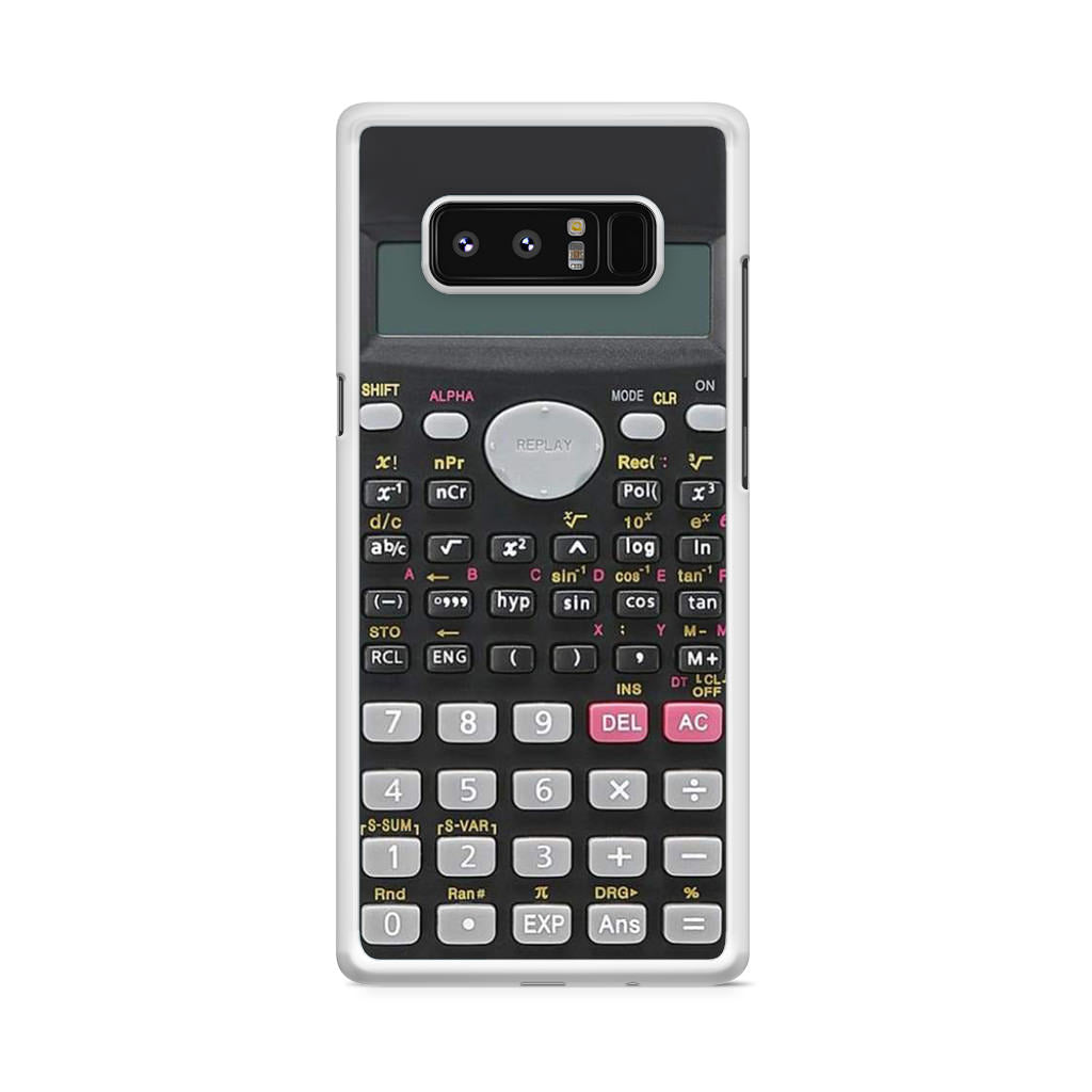 Scientific Calculator Design Galaxy Note 8 Case