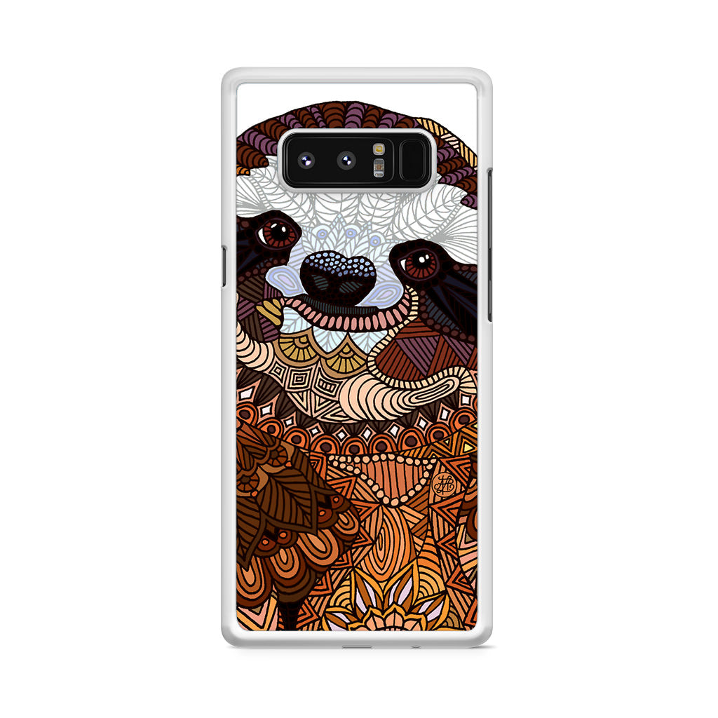 Sloth Ethnic Pattern Galaxy Note 8 Case