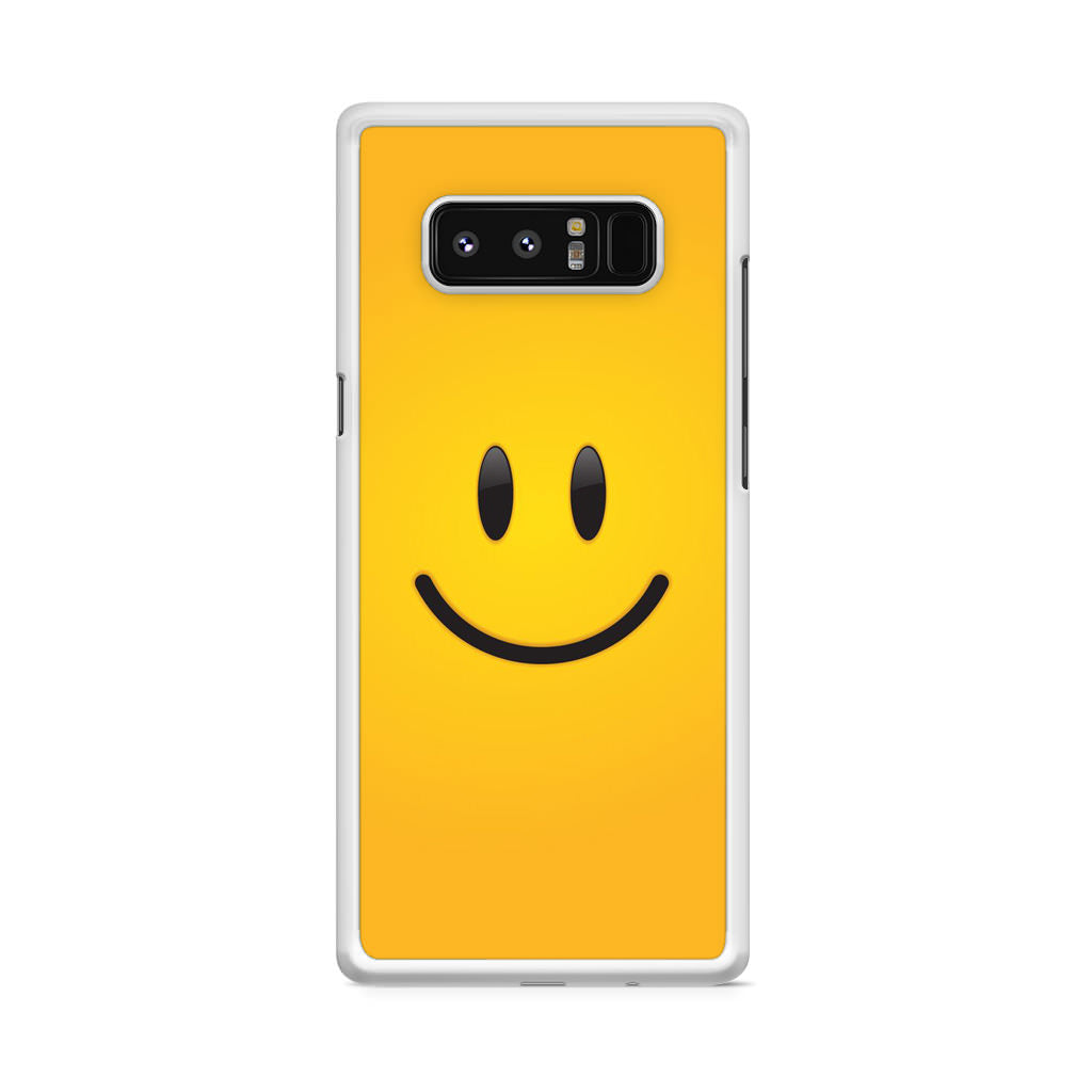 Smile Emoticon Galaxy Note 8 Case