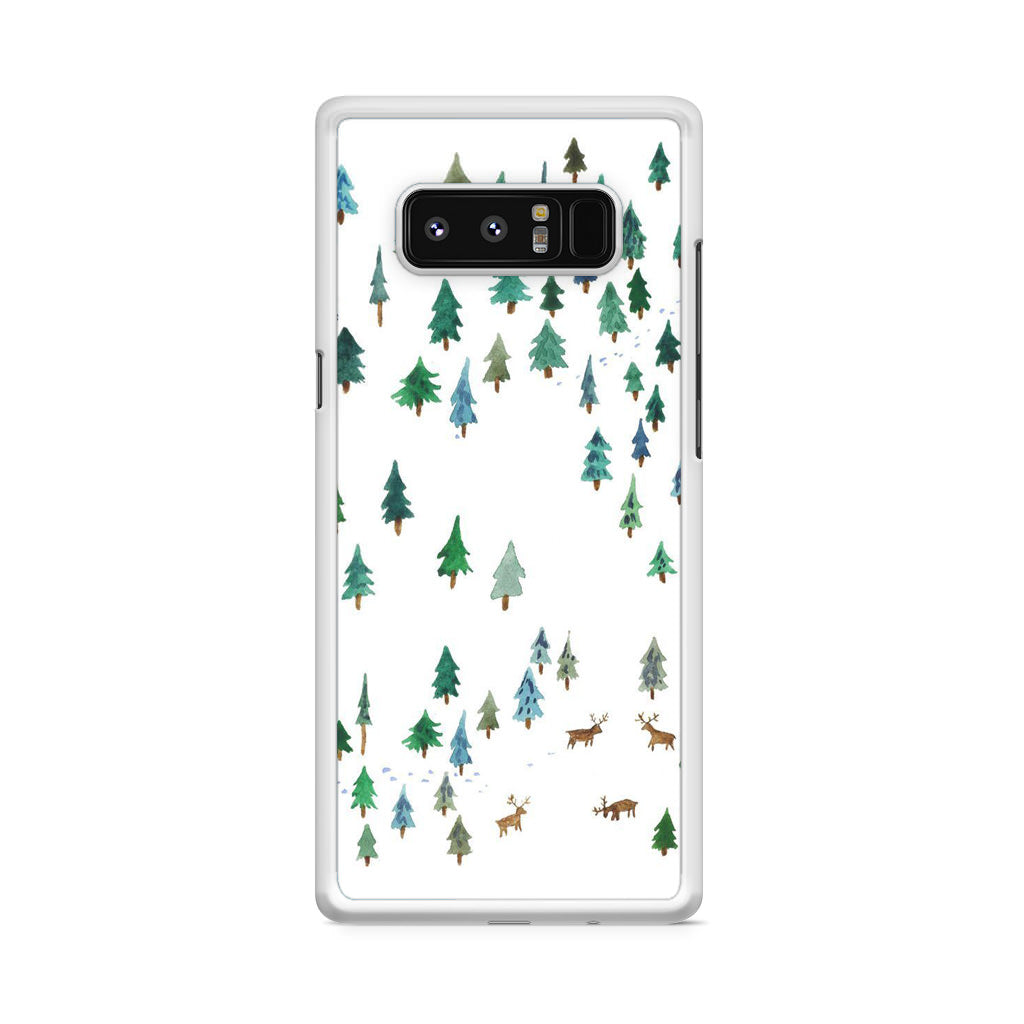 Snow Everywhere Galaxy Note 8 Case