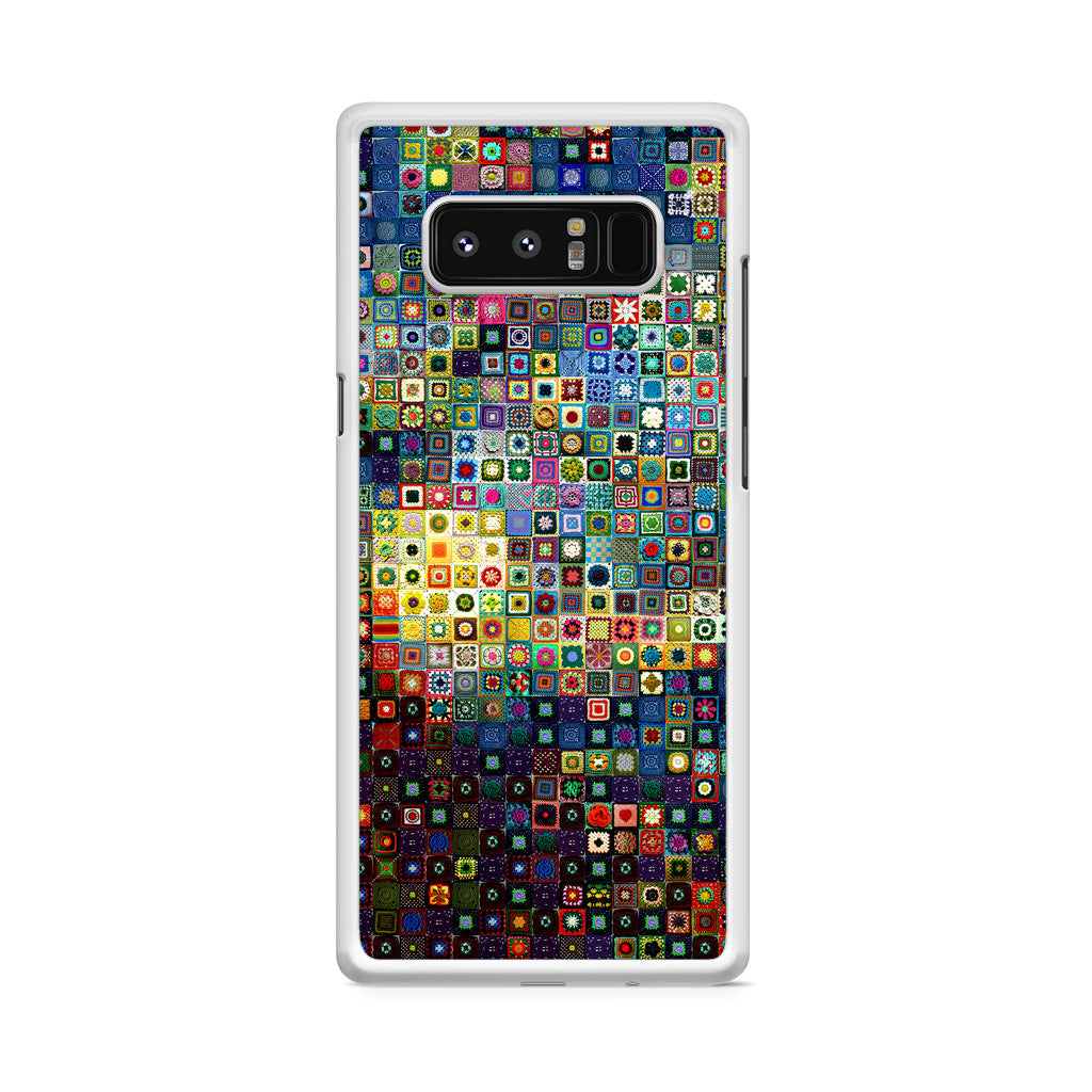 Starry Night Tiles Galaxy Note 8 Case