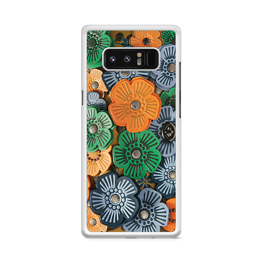 Tea Rose Applique Galaxy Note 8 Case