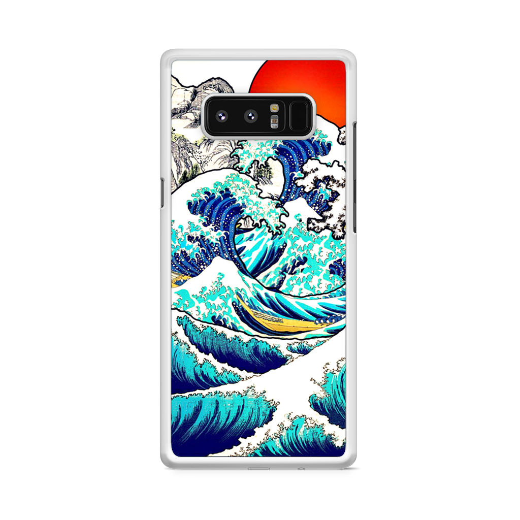 The Great Wave off Kanagawa Galaxy Note 8 Case