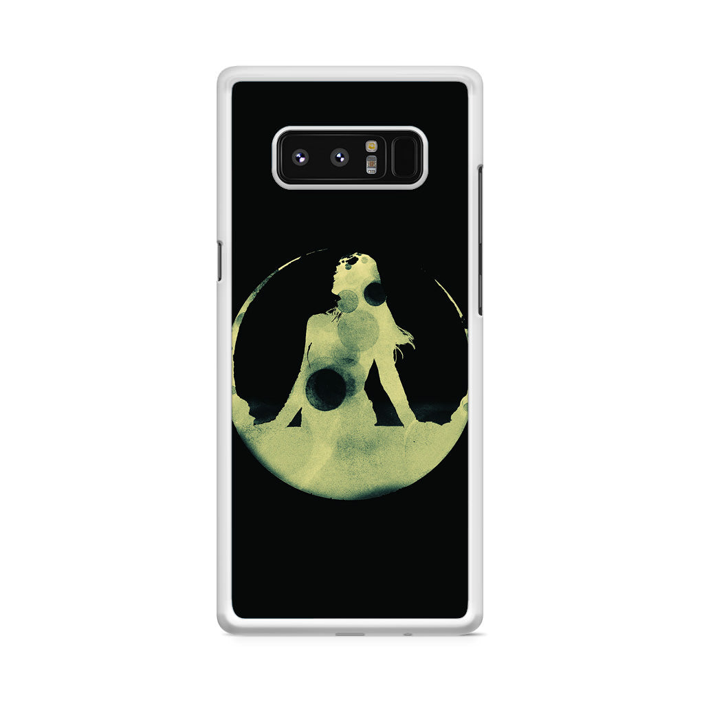 Tycho Costalbrake Dark Green Girl Galaxy Note 8 Case