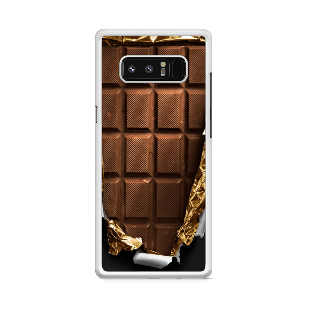 Unwrapped Chocolate Bar Galaxy Note 8 Case