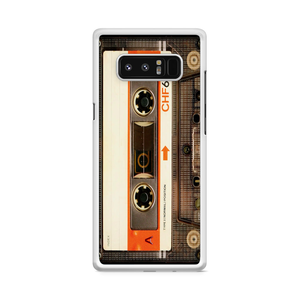 Vintage Audio Cassette Galaxy Note 8 Case