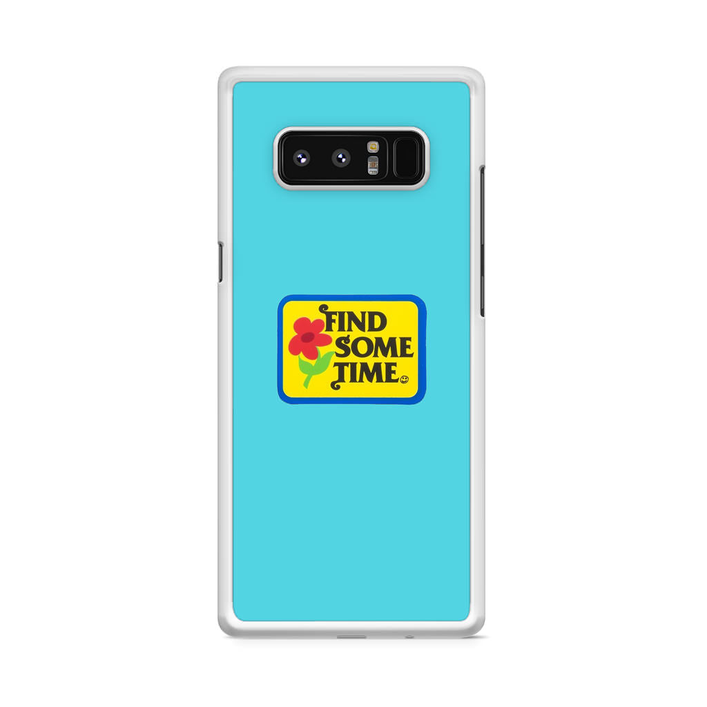 Find Some Time Flower Galaxy Note 8 Case