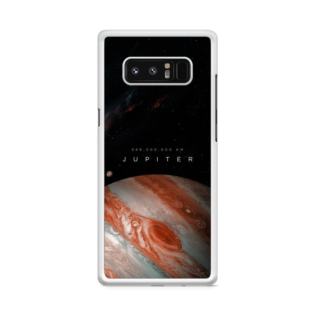 Planet Jupiter Galaxy Note 8 Case