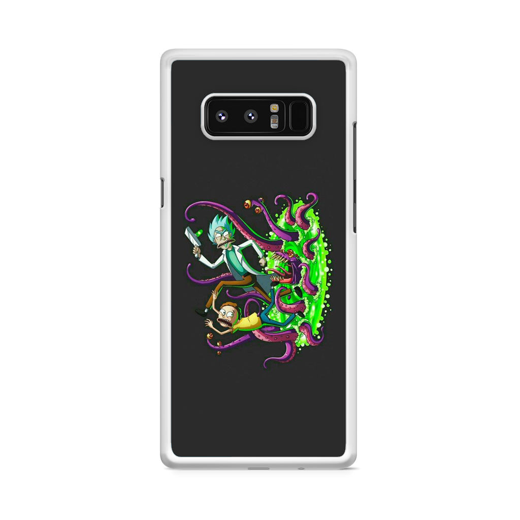 Rick And Morty Pass Through The Portal Galaxy Note 8 Case