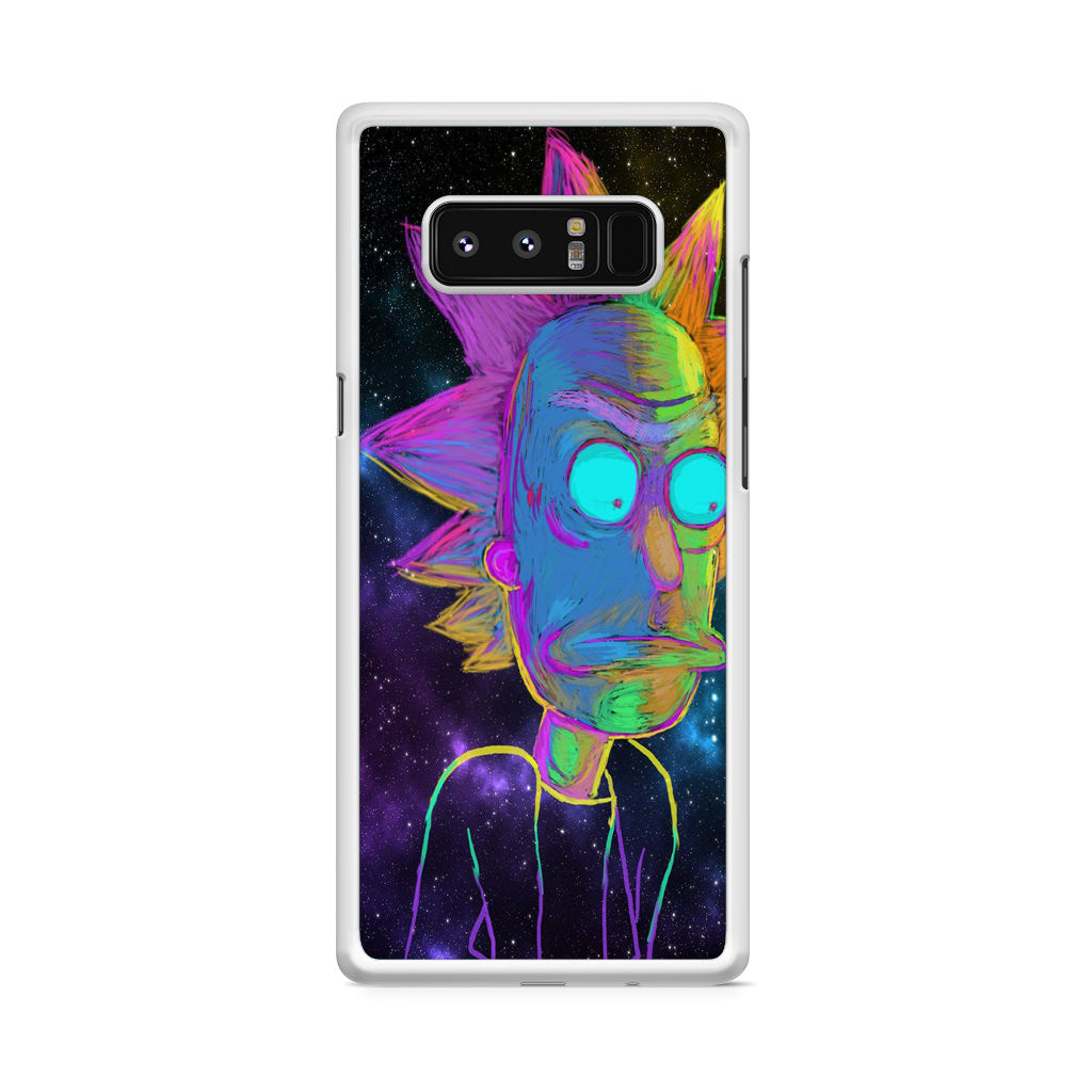 Rick Colorful Crayon Space Galaxy Note 8 Case