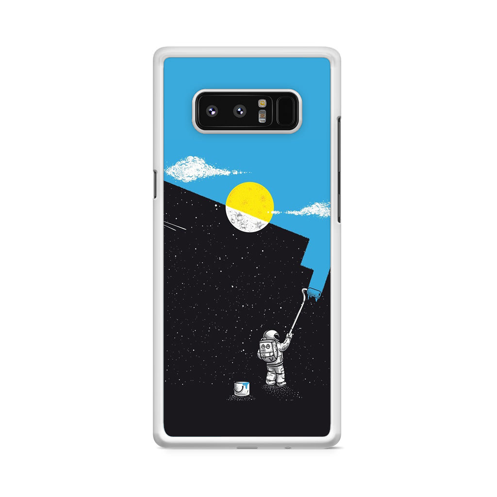 Space Paiting Day Galaxy Note 8 Case